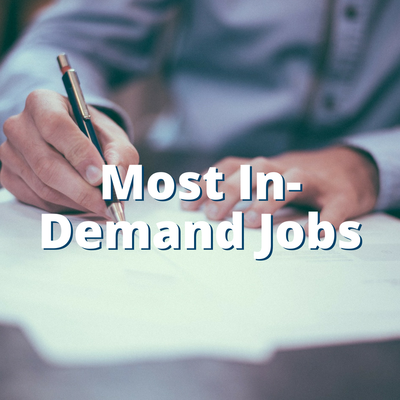 Most in-demand jobs