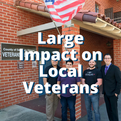 Large Impact on Local Veterans